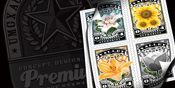 UMGX Vintage Launches Americana Retro Fine Art Series Featuring Stamp Art Illustrations by David Cook